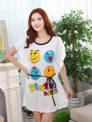 Đầm ngủ hoạt hình cánh rơi DT86 ( trên 60kg mặc vừa)