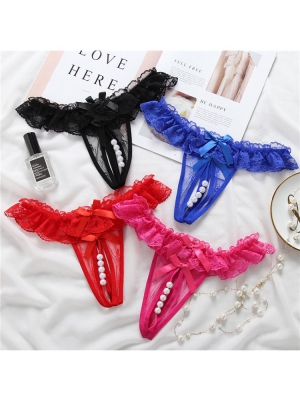 Quần lót nữ gợi cảm lọt khe đính hạt QL23 nhiều màu