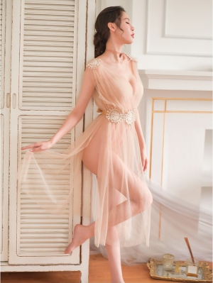 Đầm ngủ nữ hoàng quyến quyến rũ DN456-nude