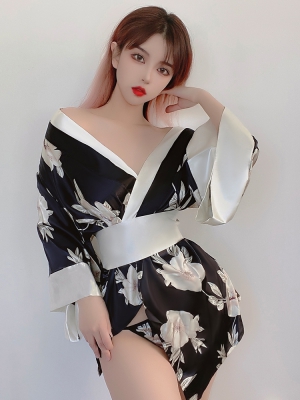 Áo ngủ kimono quyến rũ DN596
